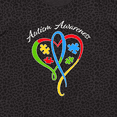 thumbnail image 4 of Inktastic Autism Awareness Heart Ribbon and Puzzle Pieces Women's Plus Size T-Shirt, 4 of 5