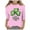 Pink, variant on 2t Girls Long Sleeve Shirt Big Girls Clothes Size 16 Kids St. Paddy's Day Printed 3/4 Quarter Sleeve T Shirt Tops Peplum Casual