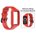 thumbnail image 4 of Correa para Huawei Honor Band 6 Pro Reemplazo de pulsera de silicona (naranja) Likrtyny Para estrenar, 4 of 9