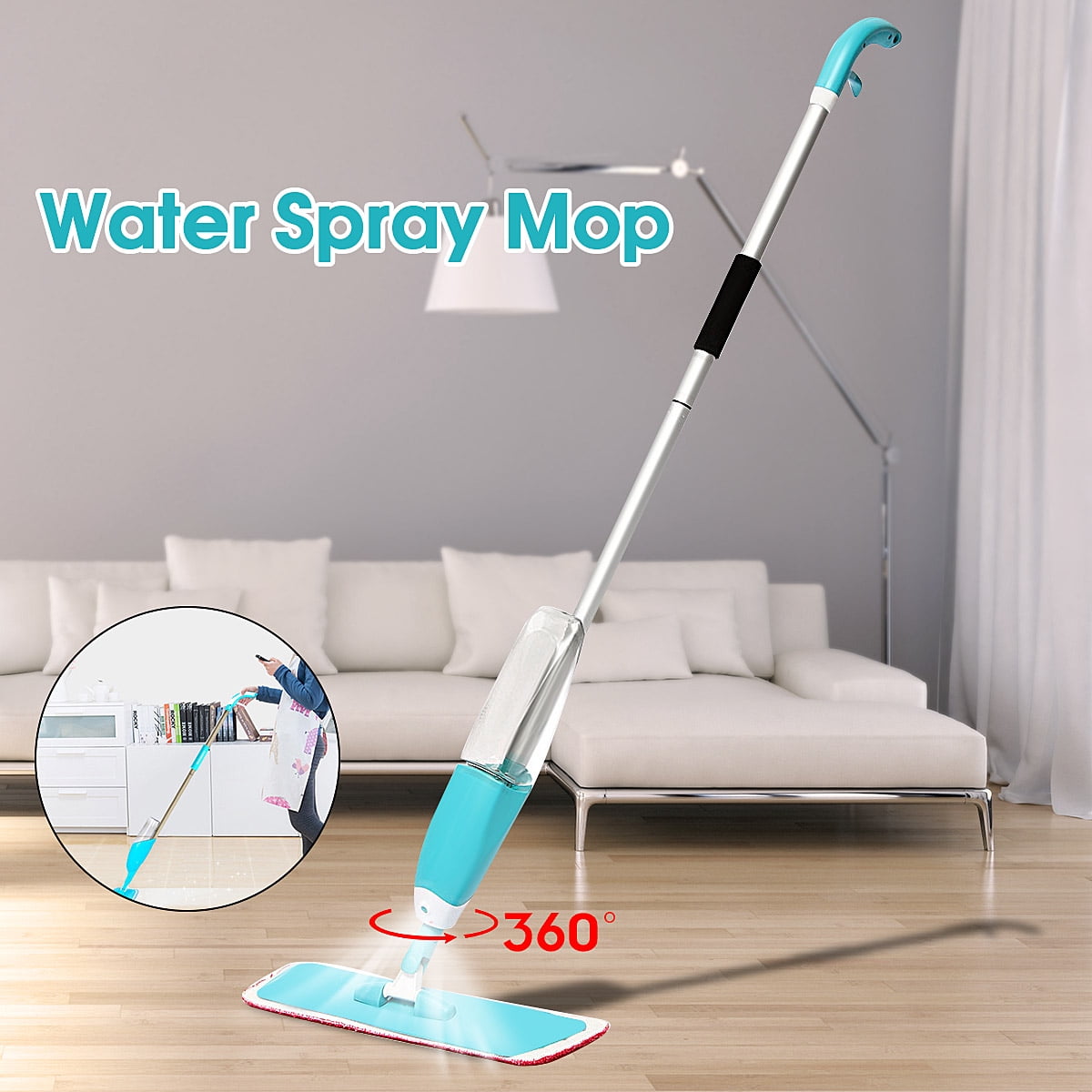 best microfiber spray mop