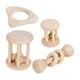 thumbnail image 5 of 4 Piezas De Juguetes De Madera Para Bebés, Juguetes De Sonajero De Madera De Coordinación Para Niños Y Bebés, 5 of 8