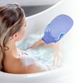 thumbnail image 2 of Unique Bargains 1 Set Bath Brush Set Body Scrubber Set for Bath for Shower 22.83"x3.54" Blue, 2 of 6