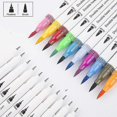 thumbnail image 3 of Acrylic Pen Marker Pens, 48color Permanent Waterproof Felttip Pens For Painting Stones, Diy Photo Album, Plastic Acrylic Pens, 3 of 4