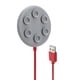 thumbnail image 3 of Cargador inalámbrico para teléfono móvil de 15W, almohadilla de carga rápida portátil, base con ventosa, tipo gris, 3 of 14