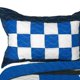 thumbnail image 2 of A cuadros azul blanco azul marino ropa de cama Full / Queen Juego de edredón Patchwork Moderno, 2 of 4