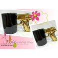 thumbnail image 4 of Taza de cerámica | Regalo Personalizado de Moda de Pistola | Vaso tropical impermeable para bebidas calientes y frías | Vaso de té de café elegante y duradero | Bebedería de viaje resistente a, 4 of 6