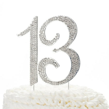 Ella Celebration 13 Cake Topper For 13th Birthday Party