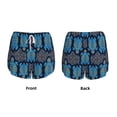 thumbnail image 6 of Goofa Turtle Printed Women 2 in 1 Running Shorts,Quick Dry Athletic Workout Shorts,High Waisted Athletic Shorts with Liner Pockets-Small, 6 of 9