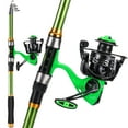 thumbnail image 2 of Sougayilang Surf Fishing Rod and Spinning Fishing Reel Combo Telescopic Fishing Pole for Travel, 2 of 8