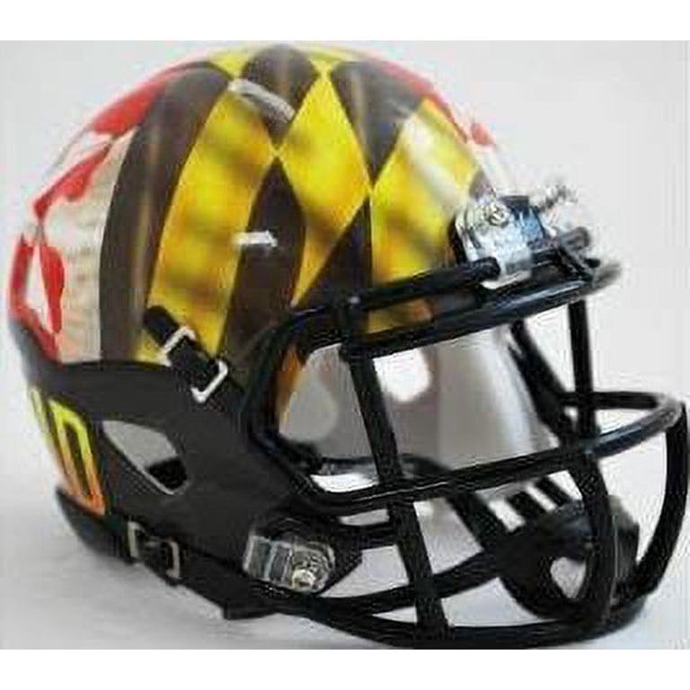 2014 maryland football helmet for sale Terrapins 1958 Authentic Game Used Riddell Kra-Lite RK4 Footb – WESTBROOKSPORTSCARDS Based on one of the most popular on Riddell Maryland Terrapins New Revolution