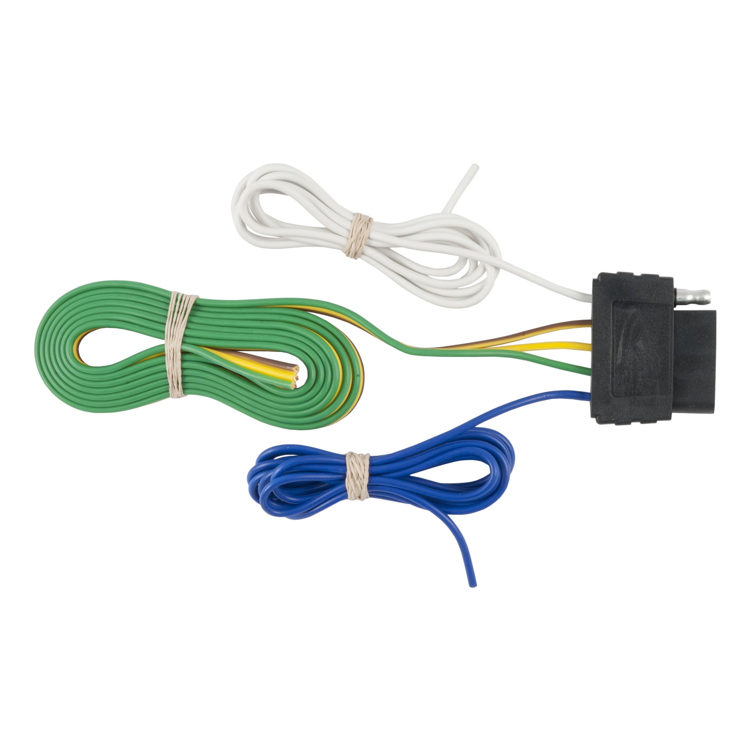 CURT 58531 Vehicle-Side 5-Pin Flat Trailer Wiring Harness with 60-Inch Wires