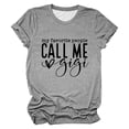 thumbnail image 2 of My Favorite People Call Me Gigi Graphic Tees for Women 2026 Summer Casual Short Sleeve Crewneck Grandma T Shirts, 2 of 3