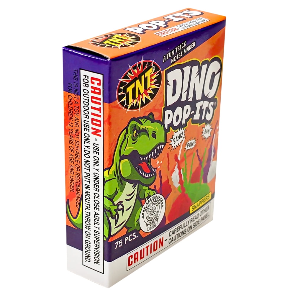 TNT Fireworks, Dino Pop Its, 12 Pack