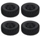thumbnail image 4 of Cubo de metal 4pcs rc, con kit de neumáticos de goma, adecuado para piezas de actualización de automóviles mn86k 1 / 12 RC, 4 of 10