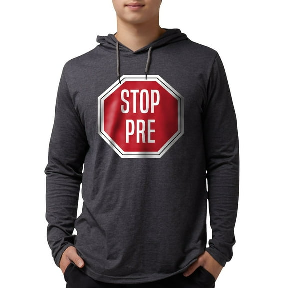 CafePress - STOP PRE - Mens Hooded Shirt