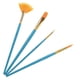 thumbnail image 2 of Set of 4 nylon paint brushes for watercolor, 2 of 3