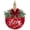 Red, variant on 3D Bless This Home and All Who Enter Wooden Front Door Sign, 14 Inch Farmhouse Welcome Door Hanger with Faux Greenery & Buffalo Plaid Bow, Rustic Entryway Wall Decor, Year-Round Decoration(Red)