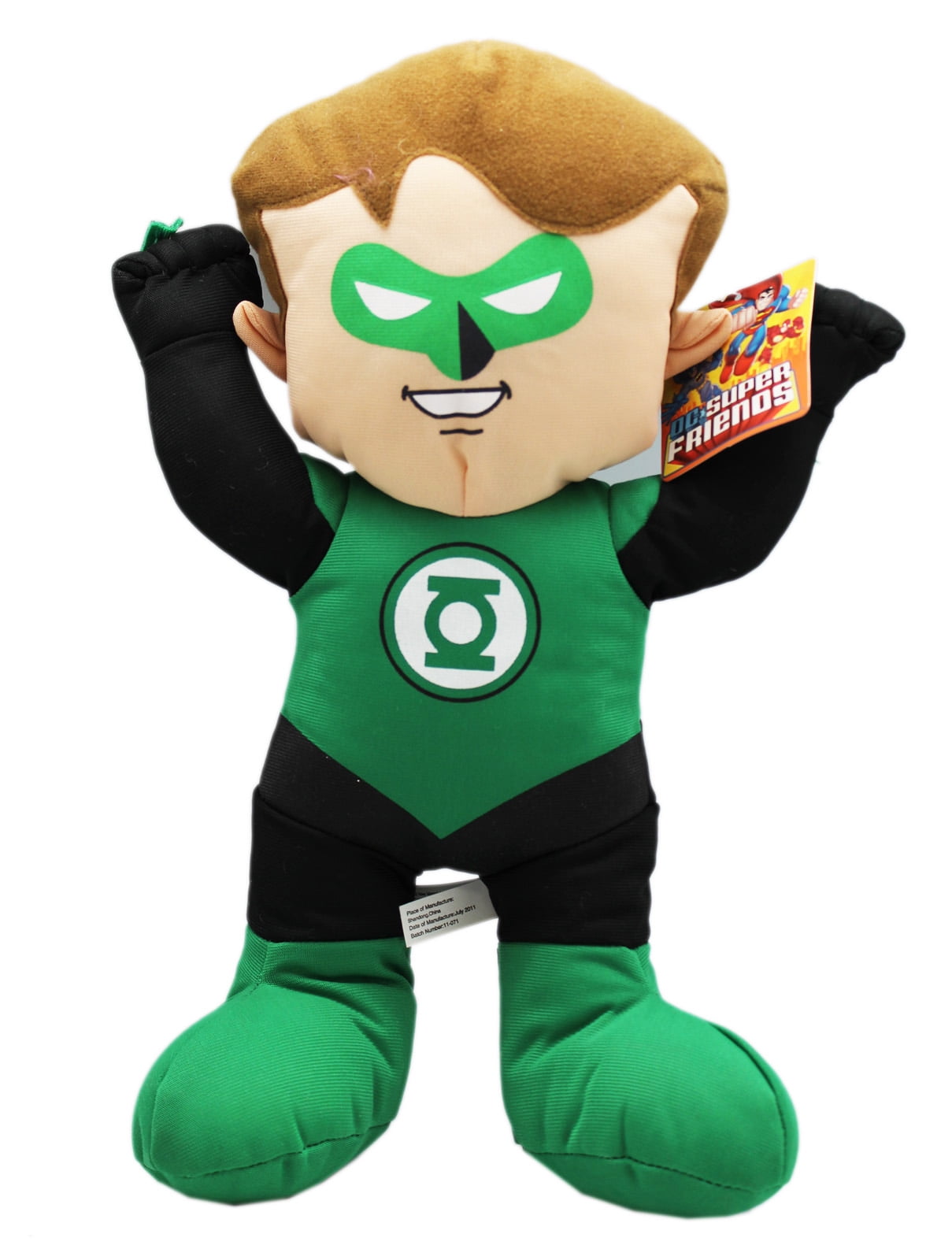 DC Super Friends Small Size Stuffed Toy Green Lantern (8in) Walmart