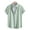 Green, variant on Men's Casual Button-Down Shirt with Short Sleeve, Breathable Comfort Fit Shirt for Men, Khaki, M