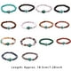 thumbnail image 3 of Guardurnaity de tortuga , pulseras de amistad con piedras preciosas y cristales naturales elásticas ajustables, regalos para mejores amigos Type2 NO2, 3 of 6