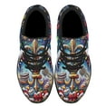 thumbnail image 2 of ChriStas Louisiana Fleur De Lis Shoes Sneakers Black Size 9.5, 2 of 7