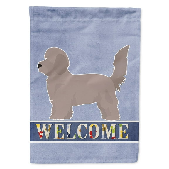 Carolines Treasures CK3732GF Doxiepoo Welcome Flag Garden Size  Small multicolor