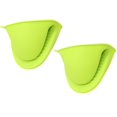 thumbnail image 1 of Mini Oven Gloves Silicone Heat Resistant Cooking Pinch Mitts, 1 of 3