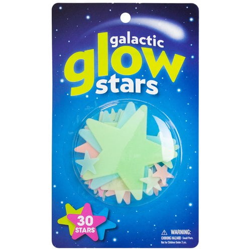 Galactic Glow Stars, 30 count