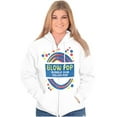 thumbnail image 4 of Blow Pop Retro Lollipop Candy Wrapper Zip Up Hoodie Men's Women's Brisco Brands M, 4 of 6