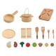 thumbnail image 2 of Juego de simulación, juguetes de cocina, juego de simulación, juguetes de cocina, interacción entre padres e hijos, juego de verduras de madera con, 2 of 9