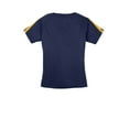 thumbnail image 6 of Sport-Tek Ladies Colorblock PosiCharge Competitor Tee-L (True Navy/ Gold), 6 of 6
