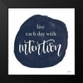 thumbnail image 2 of Imperfect Dust 20x20 Black Modern Framed Museum Art Print Titled - Intention, 2 of 5