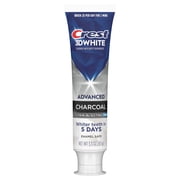 Crest 3D White Advanced Charcoal Whitening Toothpaste, 3.3 oz