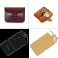 thumbnail image 6 of Acrylic Coin Purse Pattern Stencil Coin Purse Acrylic Templates Clear Bag Leather Pattern for Coin Wallet Card Bag Purse DIY Tool for Leather Craft, 6 of 7