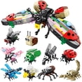 thumbnail image 1 of Juguete de bloques de construcción para niños, ensamblaje de partículas pequeñas, mundo de insectos, 10 cajas (Lele Brothers 9102), caja, 1 of 2