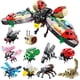 thumbnail image 1 of Juguete de bloques de construcción para niños, ensamblaje de partículas pequeñas, mundo de insectos, 10 cajas (Lele Brothers 9102), caja, 1 of 2