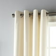 thumbnail image 2 of Lanco Royal Solid Blackout Thermal Grommet Single Curtain Panel, Ivory, 1.6", Blackout, 54 x 84", 2 of 6