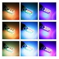 thumbnail image 7 of T10 194 168 w5w RGB LED Remote Atmosphere light Bulbs,12v 7 Color Changing Car with Bulbs LED Strobe fo light Remote, 7 of 7