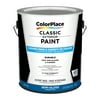 ColorPlace Classic Exterior House Paint, Semi-Gloss, Accent Base, 1 Gallon