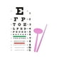 thumbnail image 1 of Tabla de pared para optometría de PVC para niños con baja visión, regalo educativo para examen de la vista con oclusor y puntero para el hogar y la escuela. Oclusor para conjuntivitis, 1 of 8