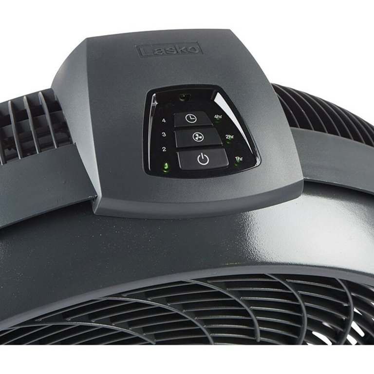 Lasko Cyclone Power Air Circulator with Remote Control, Black - Walmart.com
