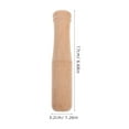thumbnail image 2 of Homoyoyo Wooden Pestle Kitchen Tool with Ergonomic Handle for Garlic Crushing and Food Muddling, 2 of 8
