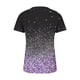 thumbnail image 4 of Tops Cortos para las Mujeres Impresas Blusas Botón Camiseta Manga Corta Cuello en V, Top de Moda para Primavera Verano, 4 of 5