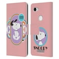 thumbnail image 1 of Head Case Designs Officially Licensed Peanuts Snoopy Deco Dreams Pastels Leather Book Wallet Case Cover Compatible with Google Pixel 3a, 1 of 6