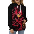 thumbnail image 2 of Hazbin Hotel Hoodie 3D Print Pullover Hooded Long Sleeve Sweatshirts Tops Blouse with Pocket for Mens Womens, 2 of 7