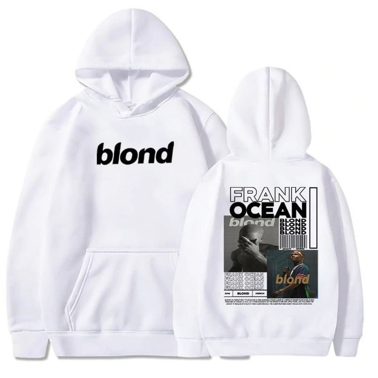 Frank Ocean Merch Hoodies Blond Blonde Album Cover Hoodie Fashion