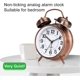 thumbnail image 4 of Retro Alarm Clock, Old Fashioned Bedside Alarm Clock with,Quartz Alarm Clock, 4 of 4