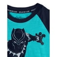 thumbnail image 2 of Marvel Black Panther Short Sleeve Raglan Tee (Little Boys & Big Boys), 2 of 3