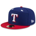 thumbnail image 3 of Men's New Era Royal/Red  Texas Rangers 2025 MLB All-Star Game Side Patch 59FIFTY Fitted Hat, 3 of 5