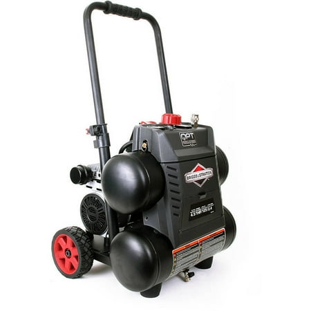 Briggs and Stratton, 3320441, 4.5-Gallon 125 PSI Air Compressor with Quiet Power